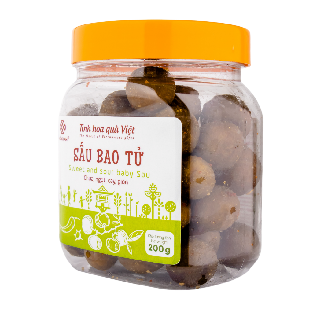 Ô Mai (Xí Muội) Sấu Bao Tử - Vị Chua Cay Giòn