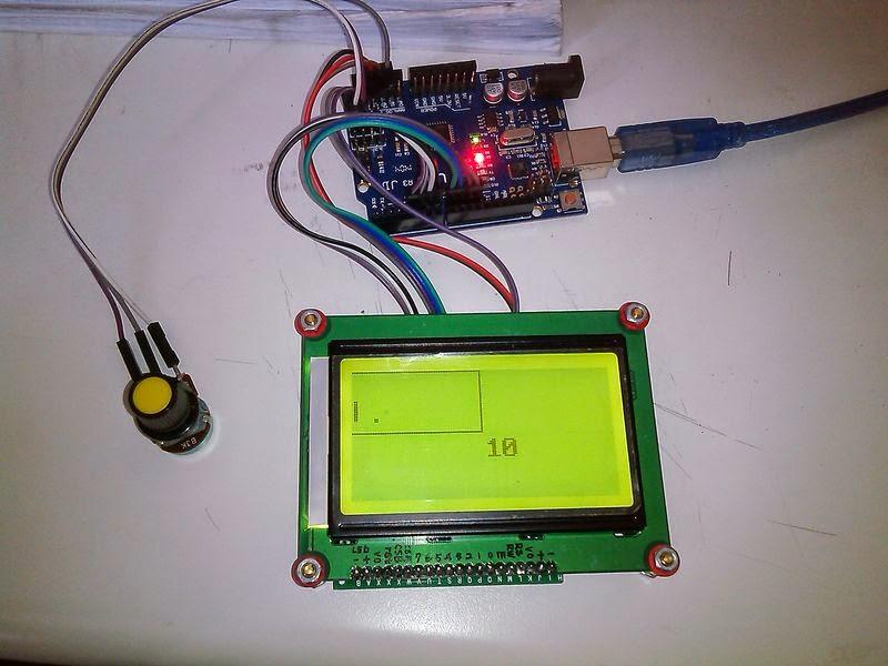 màn hình 12864 128x64 dots graphic backlight lcd display module for arduino
