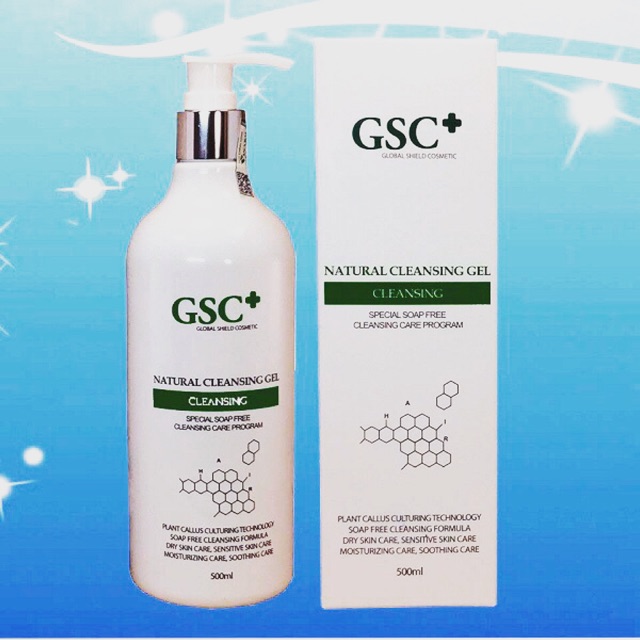 Sữa Rửa Mặt Dạng Gel Gsc Hàn Quốc 500ml