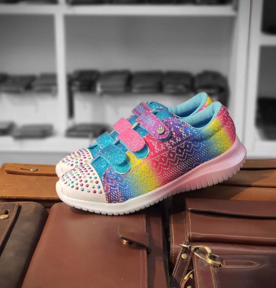 GIÀY SKECHER TRẺ EM 3 QUAI DÁN, GLK42