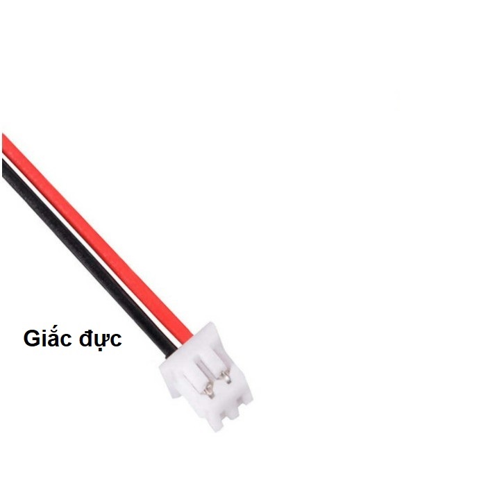 Giắc 1.25mm 2P/ Cáp 1.25mm 2P