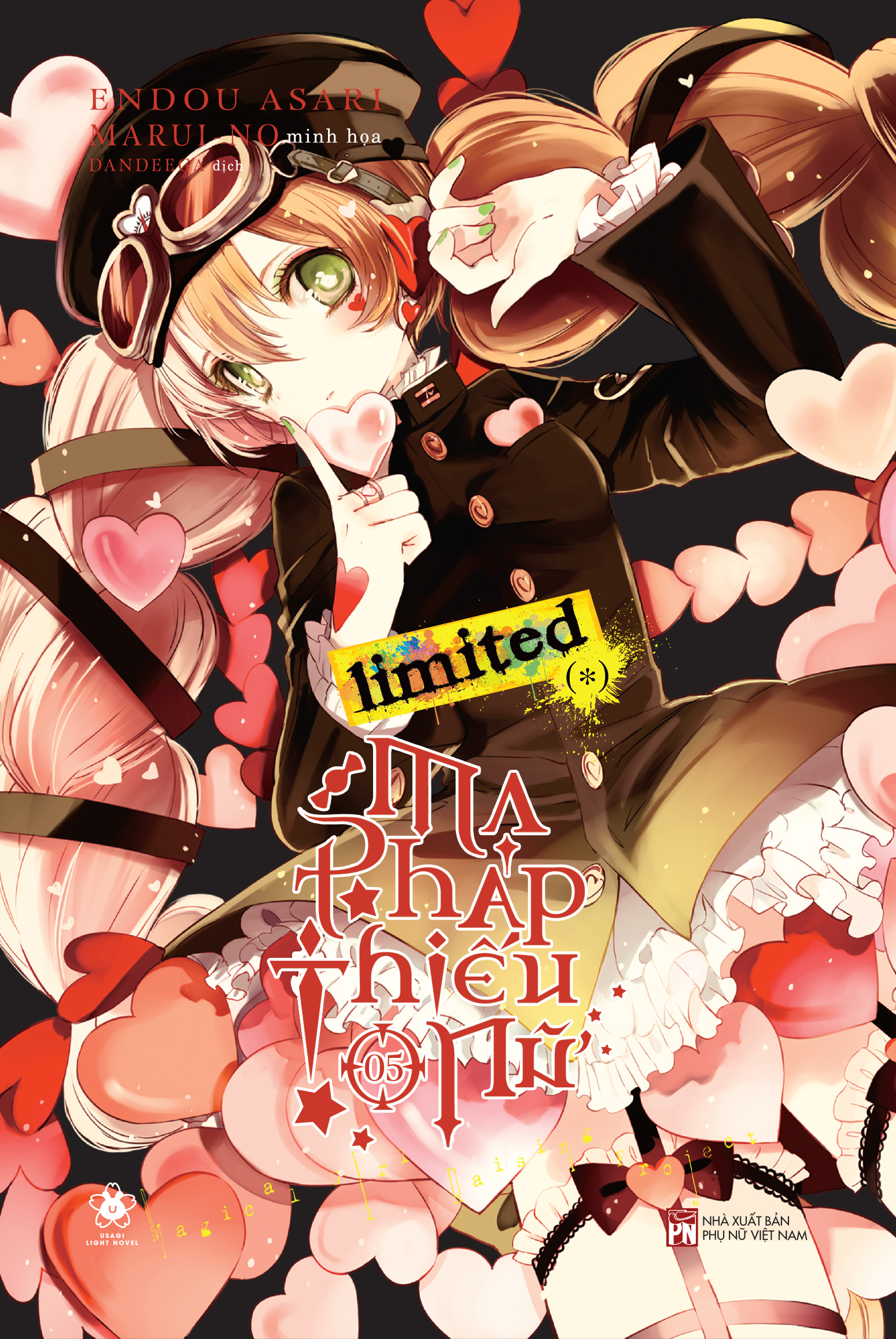 Sách LIGHT NOVEL - TẬP 5 Ma Pháp Thiếu Nữ - Endou Asari (Kèm Bookmark + Postcard + Standee - SỐ LƯỢNG GIỚI HẠN)