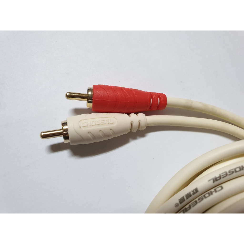 Dây loa 1 đầu 3.5 ra 2 AV dài 3m