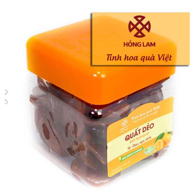 Ô MAI QUẤT DẺO HỒNG LAM 200g