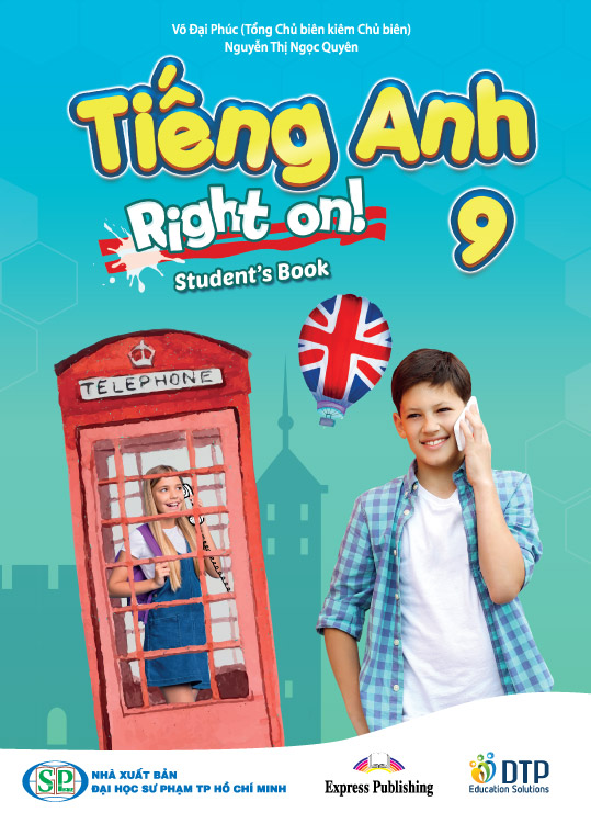 Sách - Dtpbooks - Tiếng Anh 9 Right On! - Student's Book (Sách học sinh)