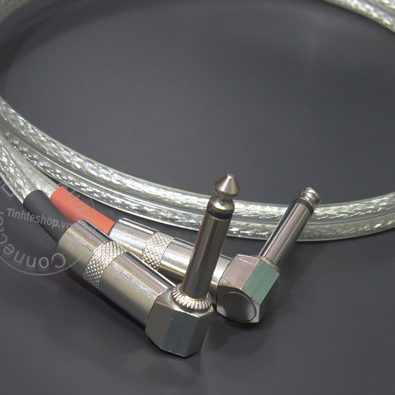 Cáp 6ly ra AV 1 cặp DIY 0.5M đến 5M - Dây 6.5mm ra RCA