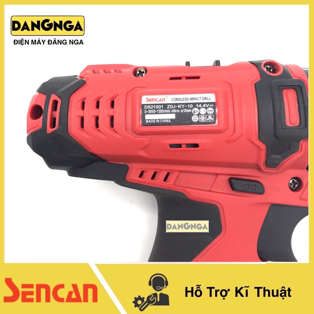 Máy Khoan Và Bắn Vít Dùng Pin Sencan D521001
