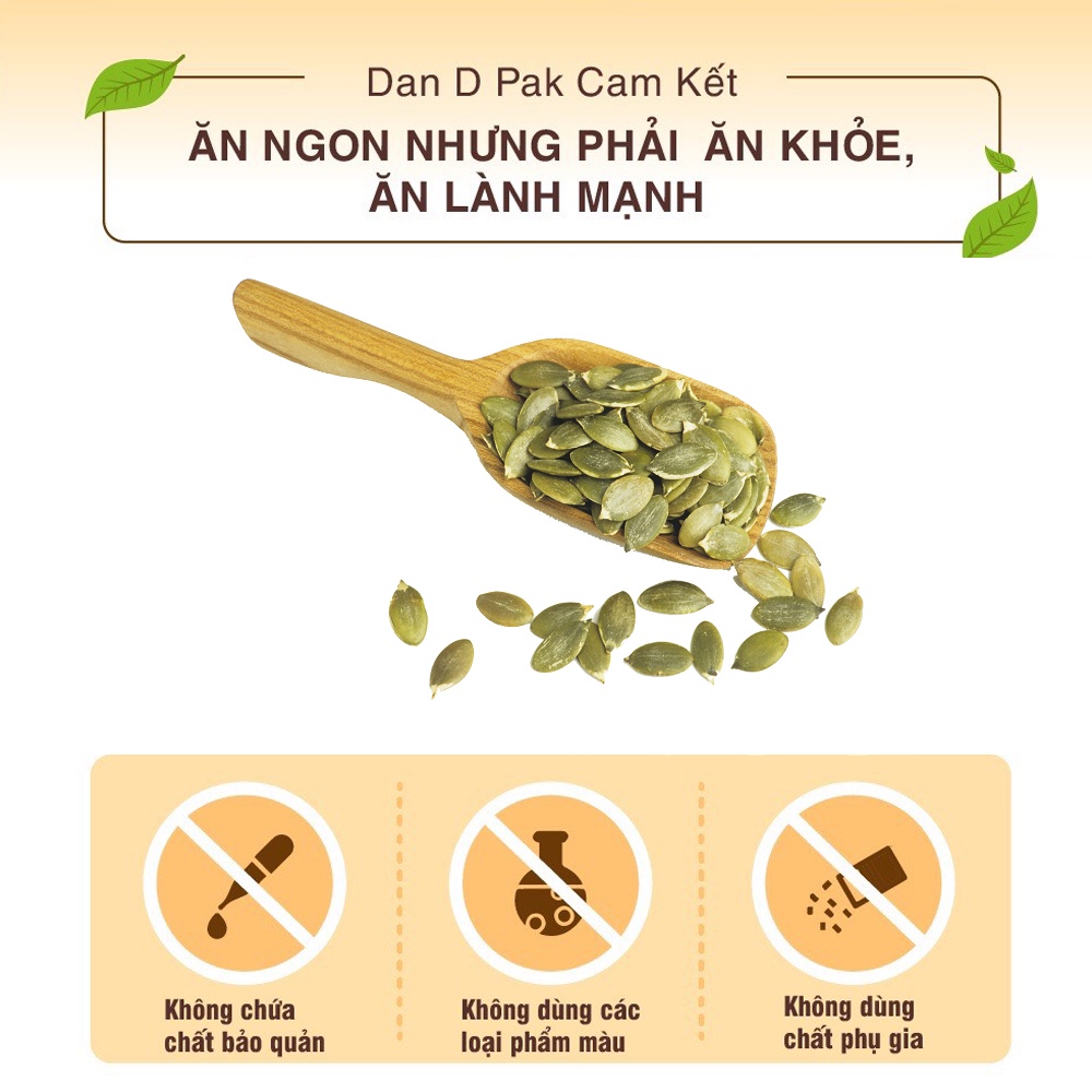 [Chính hãng] Hạt bí xanh 1kg Dan D Pak