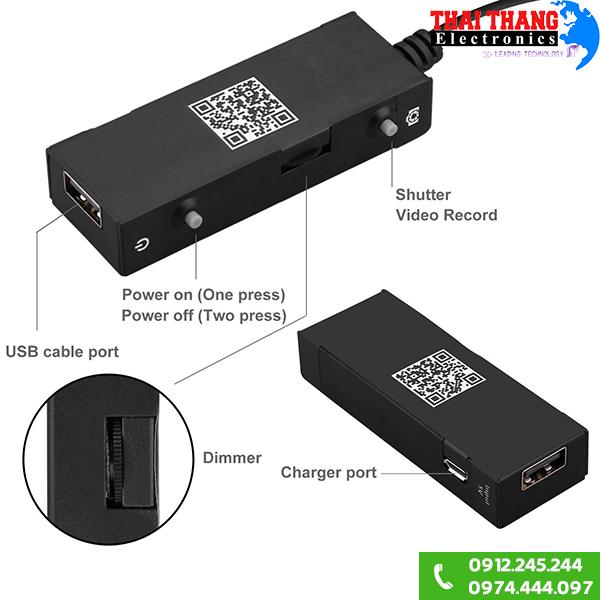 Camera nội soi gắn điện thoại Iphone Android 2M OTG88