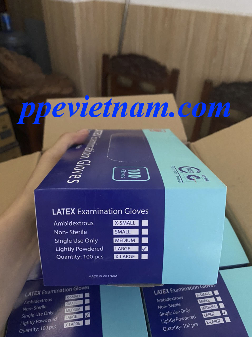 GĂNG TAY LATEX DUY HÀNG