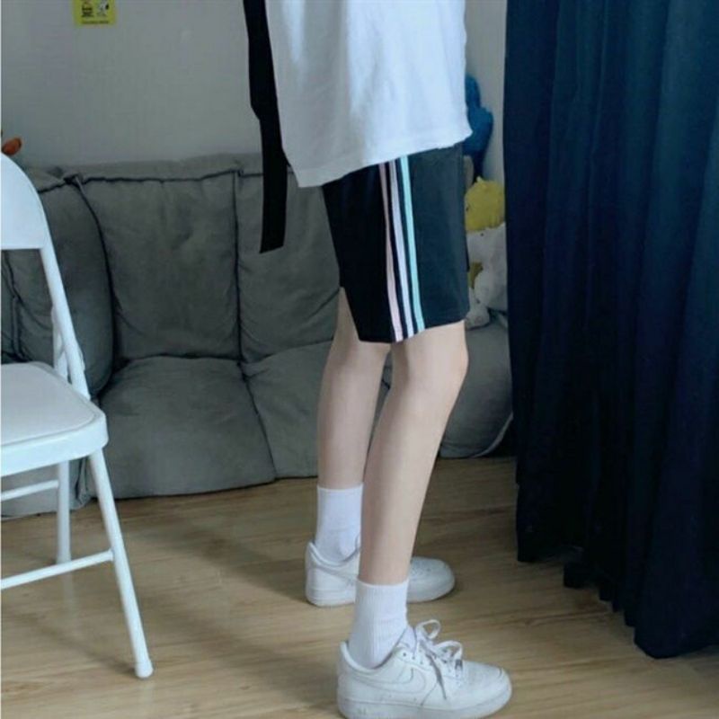 Quần Đùi Short Sọc Unisex Ulzzang