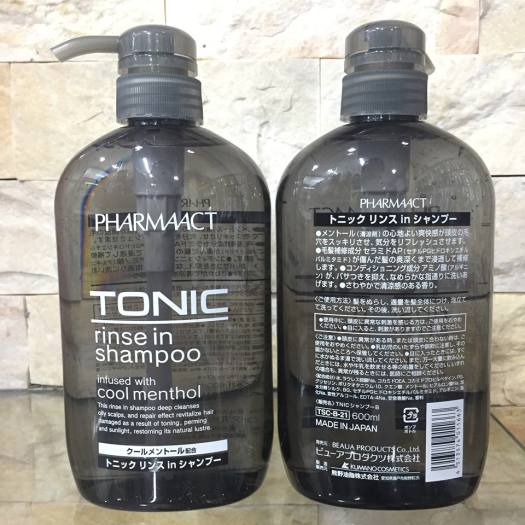 Dầu gội Pharmaact Tonic 550ml nội địa Nhật Bản