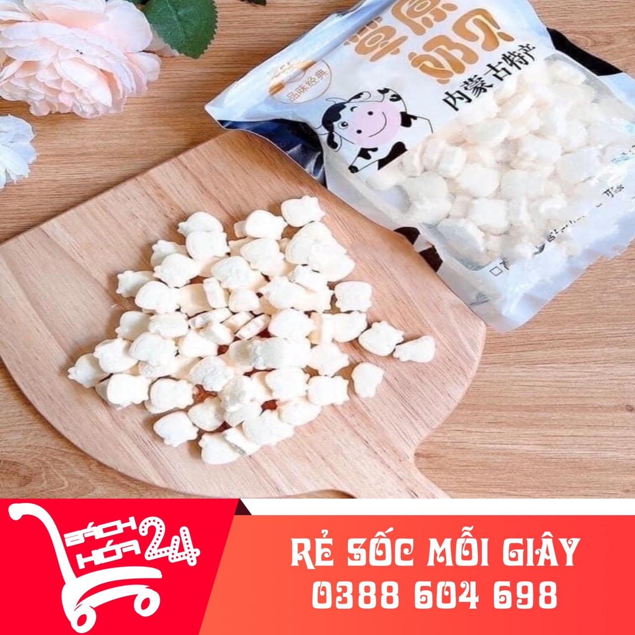 Kẹo Sữa Bò Non Nén [Kẹo Sữa Nguyên KEM]