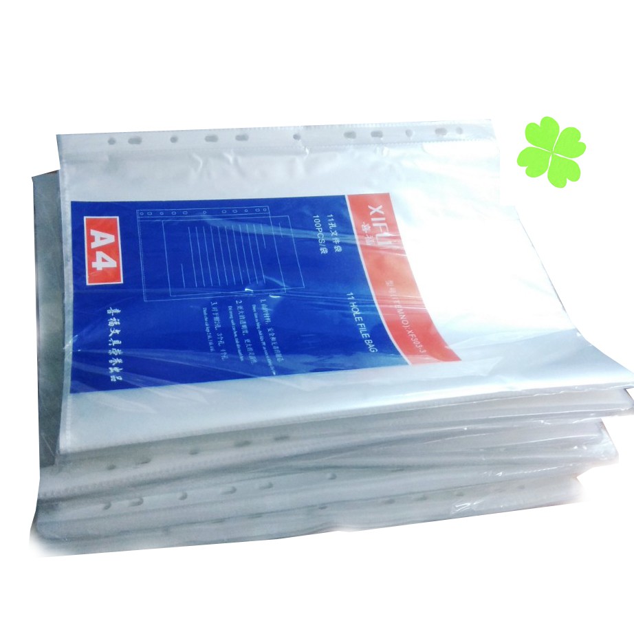 1000 Giấy Bóng Đục Lỗ A4 (File Sơ Mi Lỗ)