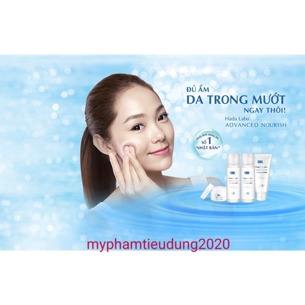 (Mini dd20ml +srm15g) Bộ Đôi Dưỡng Da Mini Hada labo dưỡng ẩm