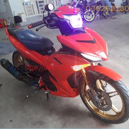 Sơn samurai màu cam - Chai sơn màu cam 115 sơn samurai