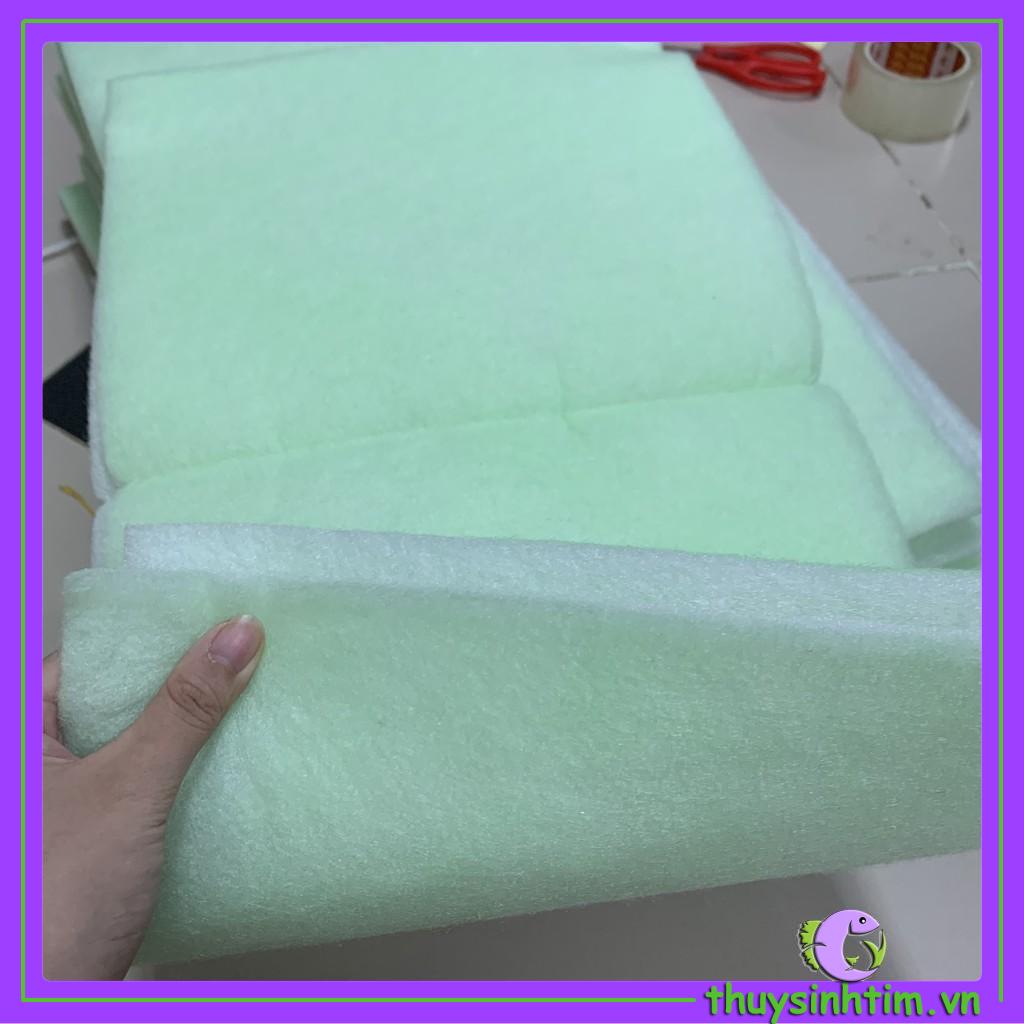 Bông Lọc Xanh 2 Lớp Cao Cấp (30x120 cm)