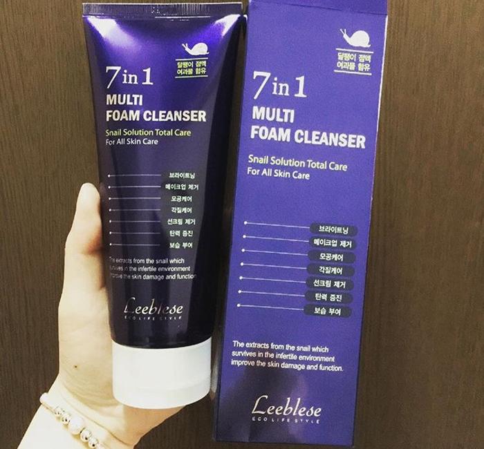 Sữa rửa mặt đa tác dụng DABO 7in1 Multi Foam Cleanser 180ml - Hàn Quốc