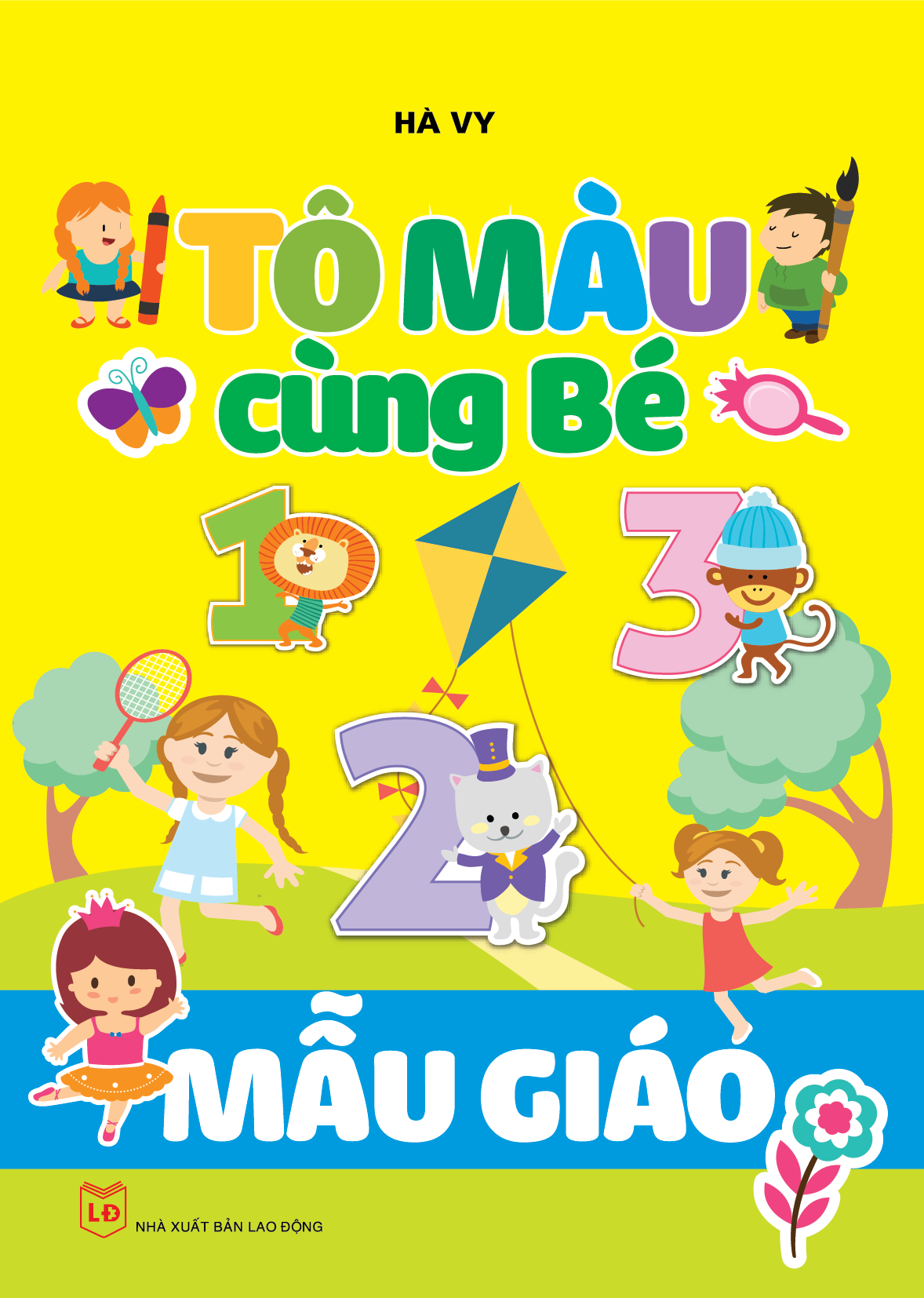 Combo 5: TÔ MÀU CÙNG BÉ 5 (5 cuốn)