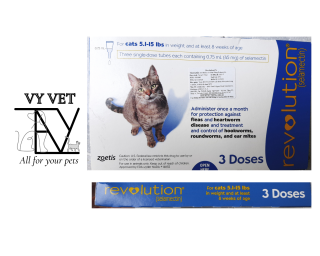 HCMNhỏ gáy diệt rận giun REVOLUTION cho mèo 2.3 - 6.8kg thumbnail
