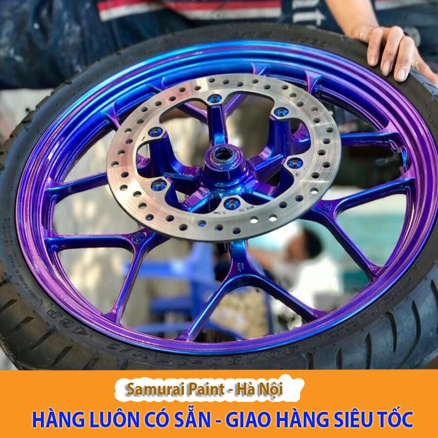 Sơn samurai combo màu tím titan T901