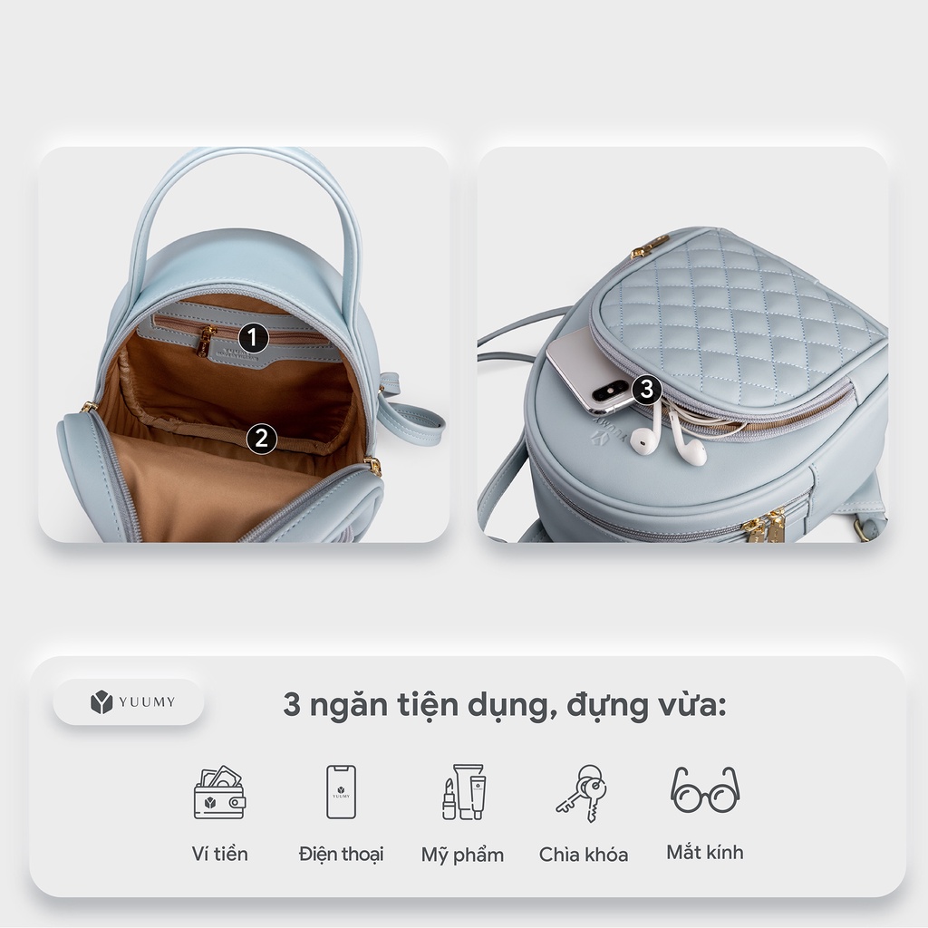 Balo nữ mini Yuumy YBA64 nhiều màu