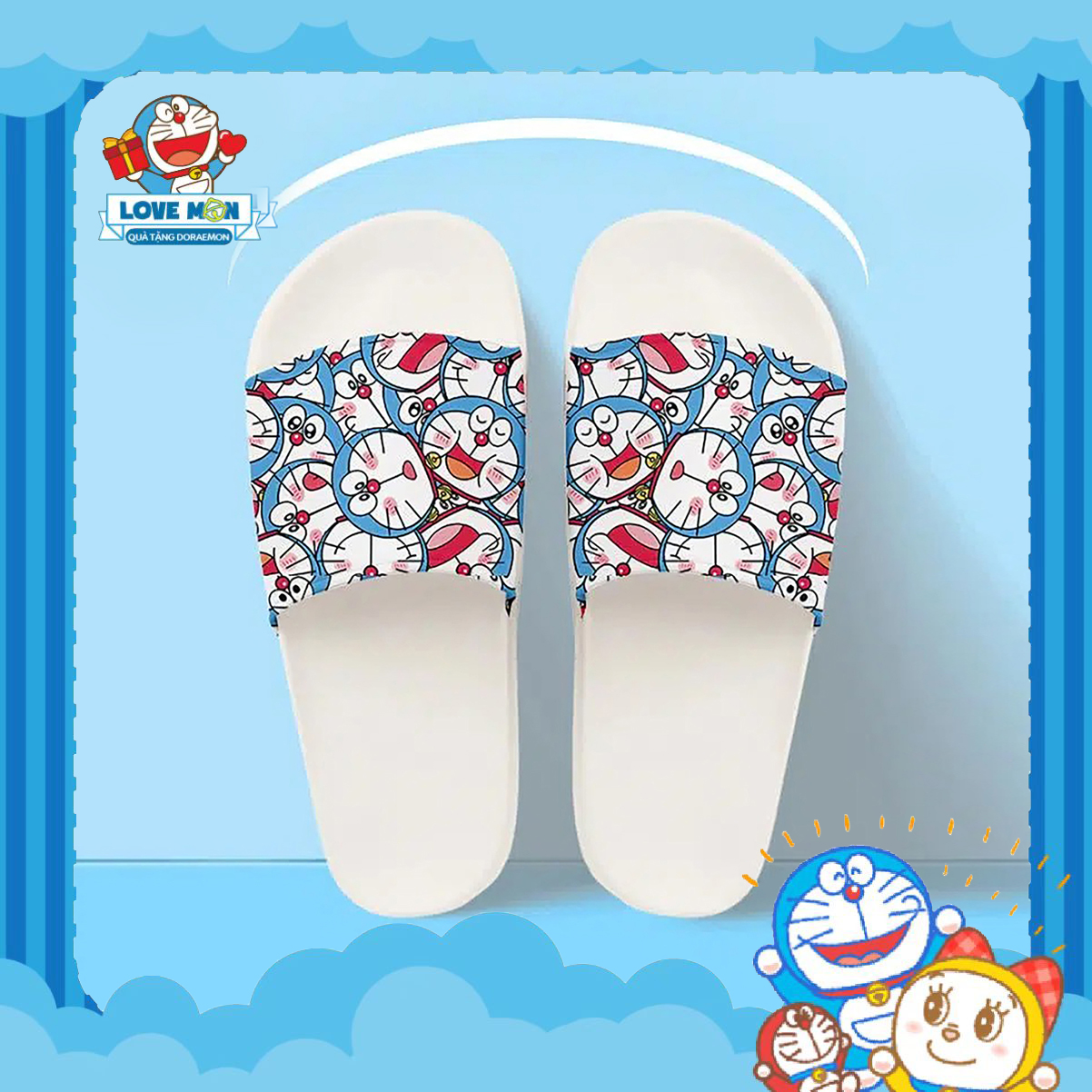 [HCM]LOVE MON - DÉP QUAI NGANG DORAEMON ĐẾ ĐÚC SIÊU CUTE