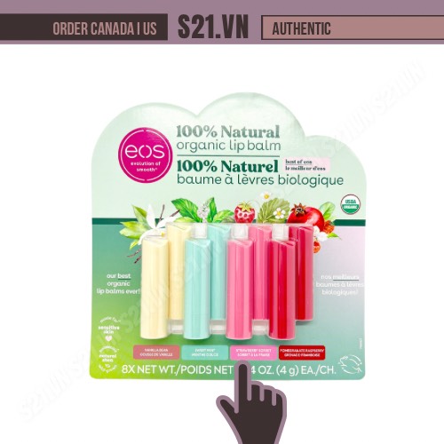 Tách Set Son Dưỡng EOS Dạng Thỏi Super Soft Lip Balm