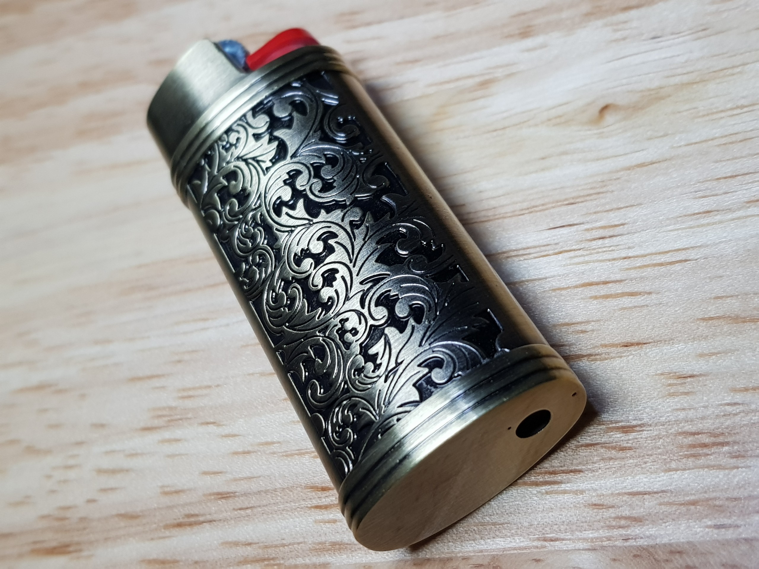 Vỏ bật lửa Bic J5 mini + kèm ruột Bic j3