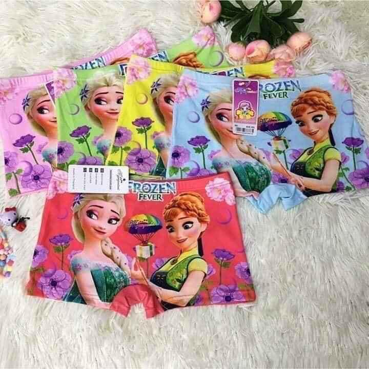 Combo 10 quần lót elsa cho bé gái siêu đẹp,Quần chip cho bé.Quân lót elsa in 3D cho bé
