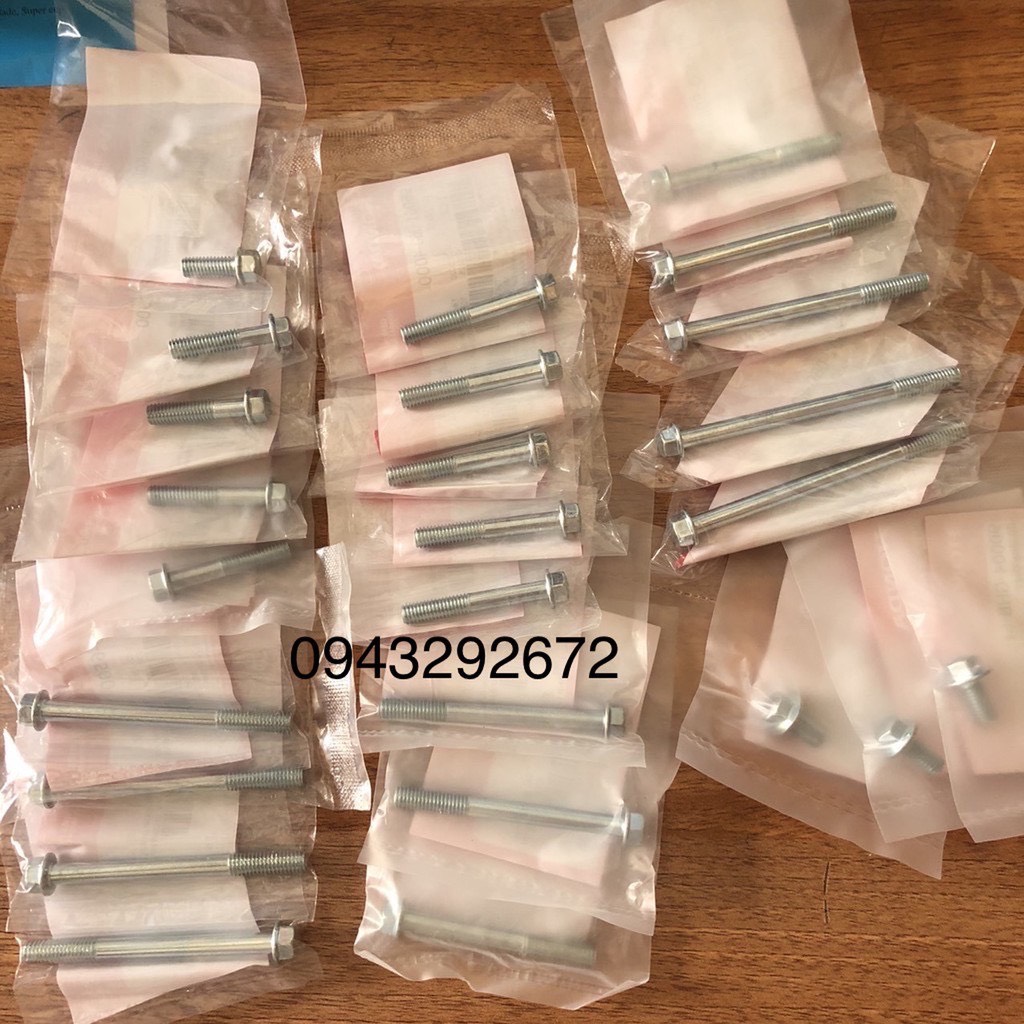 Bộ ốc lốc máy Dream, wave... zin