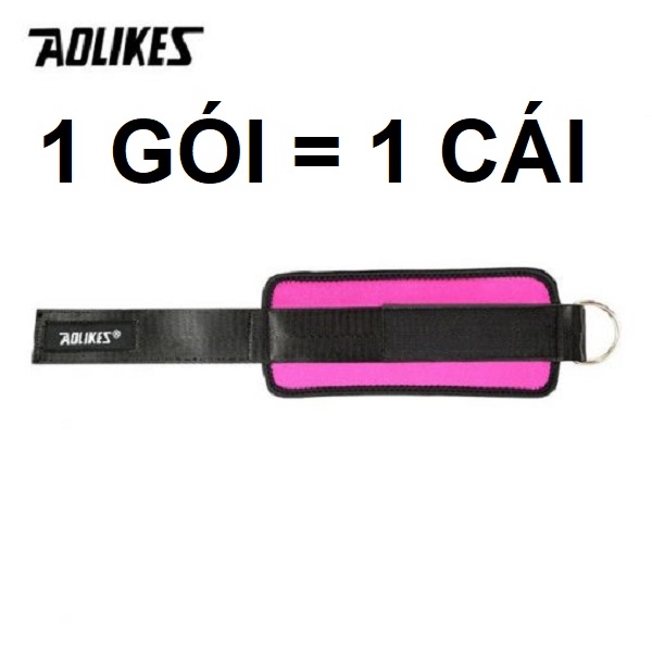 Quấn cổ chân tập gym , tập chân mông với cáp chính hãng aolikes 7129