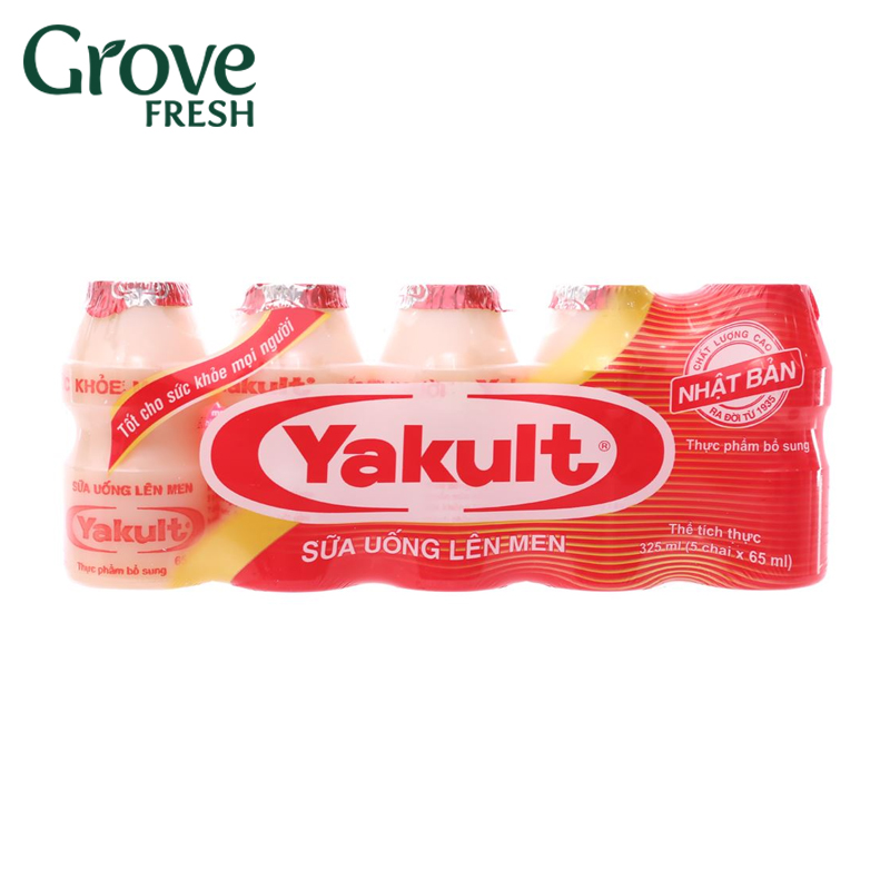 Sữa Uống Lên Men Yakul Lốc 5 Chai 65ml