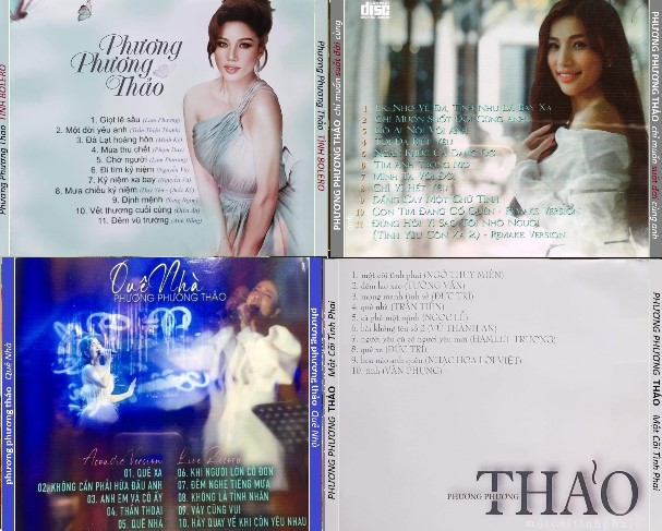 Bộ 4 Đĩa CD phương phương thảo