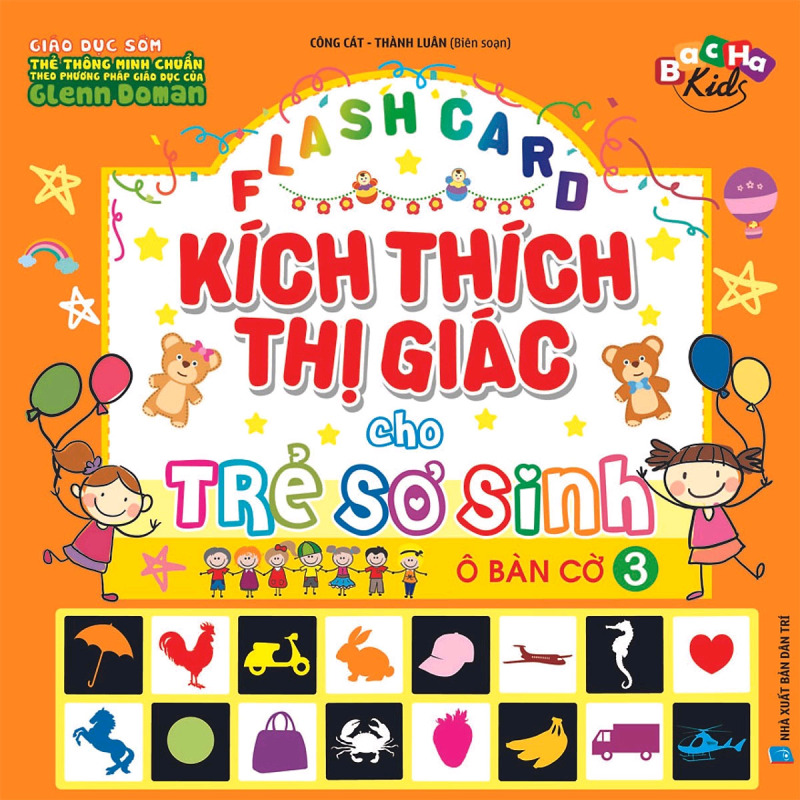 Mua Flashcard Kích Thích Thị Giác Cho Trẻ Sơ Sinh 3 - Ô Bàn Cờ