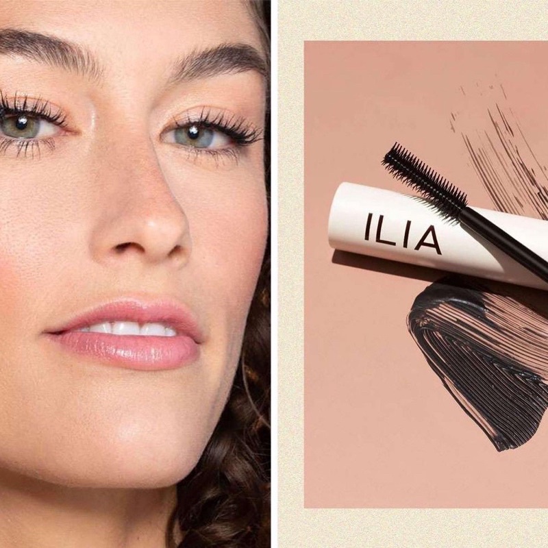 Set Mascara và phấn má ILIA minisize