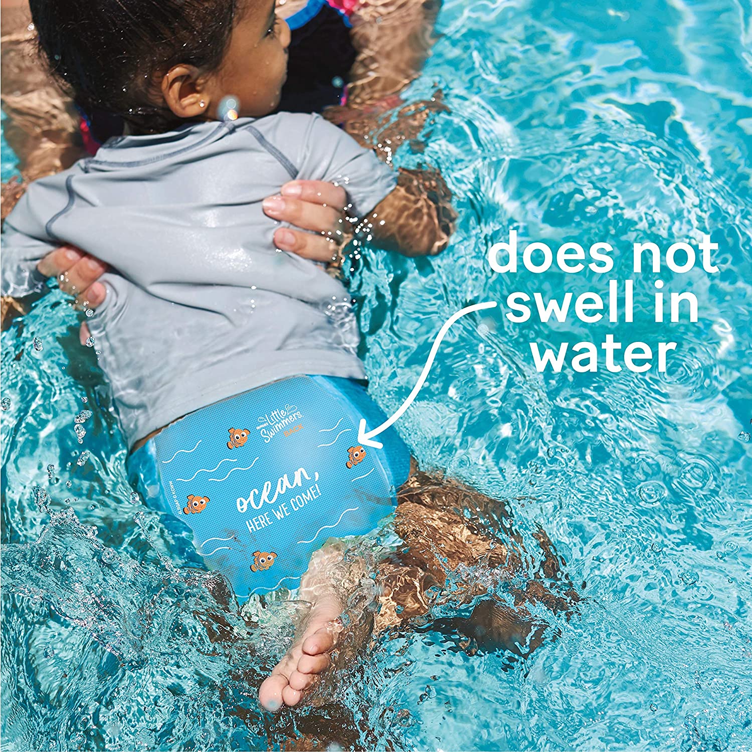 Tã, Bỉm quần bơi, đi biển cho bé USA Huggies Little Swimmers Swim Diapers Size S,M,L