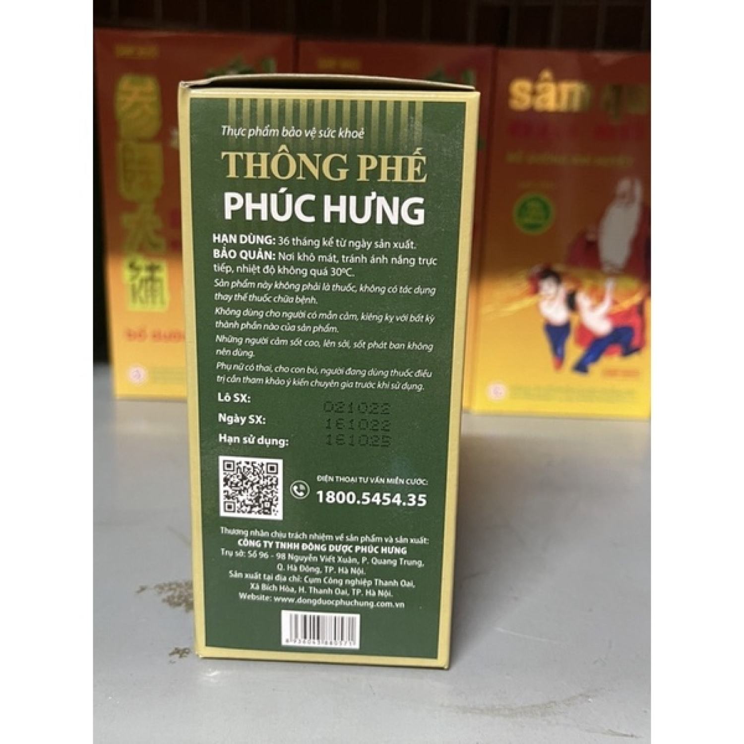 Thông Phế Phúc Hưng 250 ML Bổ Phế