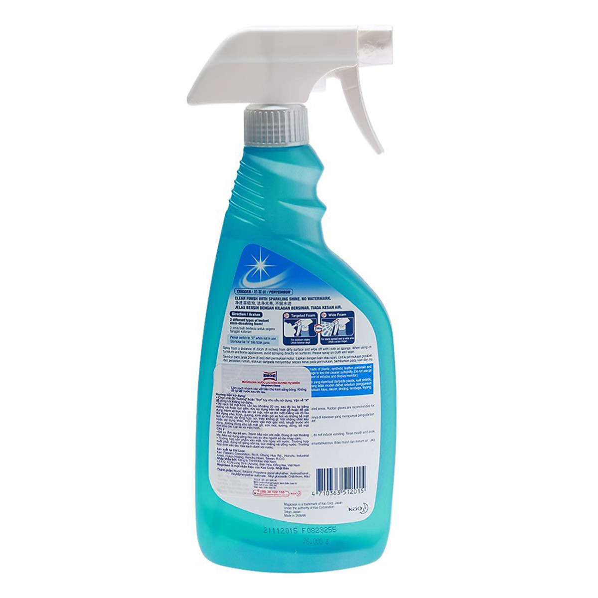 Combo 02 Chai Nước Lau Kính Magiclean 500ml