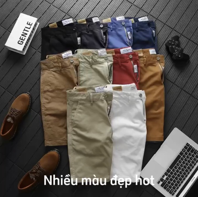 Quần Short Nam, quần lửng kaki nam chất co giãn nhẹ mềm mịn thoải mái Mùa Hè Phong Cách Mới