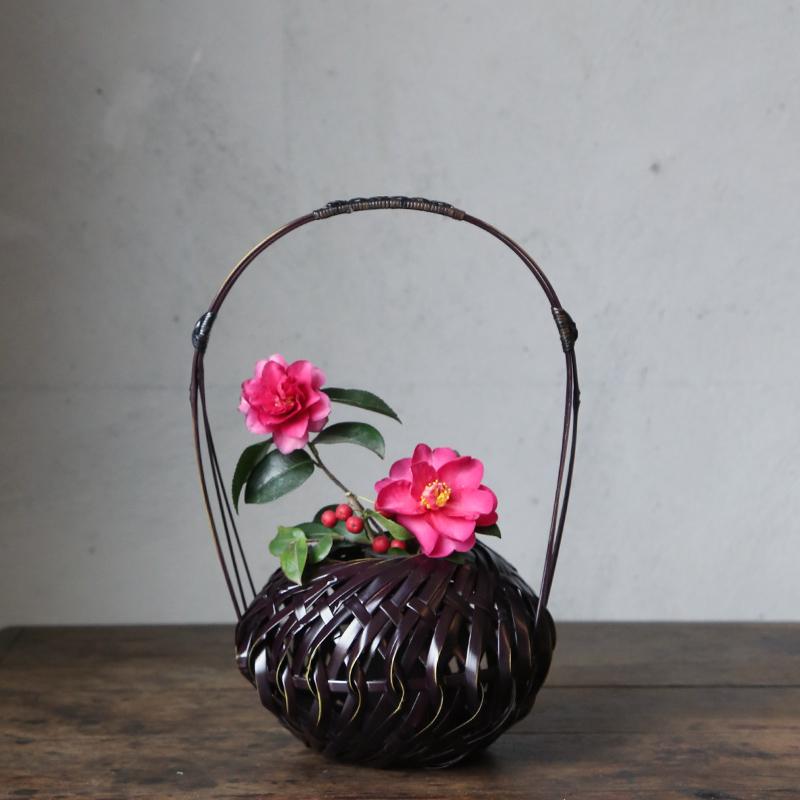 Bình Cắm Hoa Đồ Tre Trúc Lọ Hoa Zen Hoa Khô Hoa Sắp Xếp Giỏ Hoa Phục Cổ Xuất Khẩu Nhật Bản