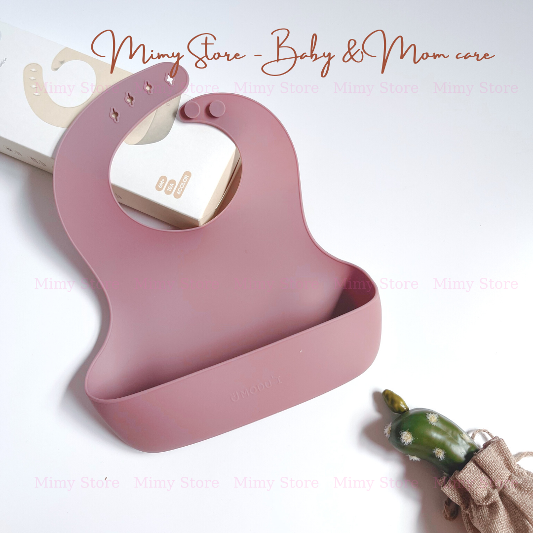 Yếm Ăn Dặm Silicone BLUEMAMA