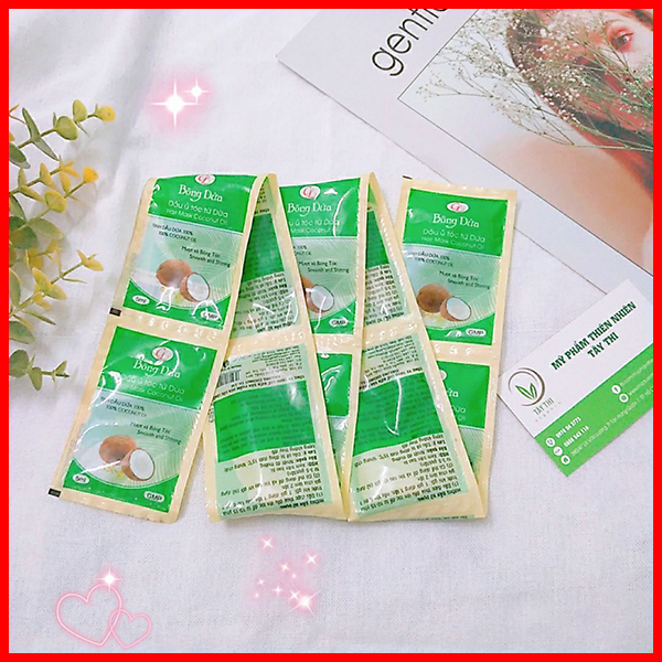 [HCM]Dầu Ủ Tóc Từ Dừa Cửu Long 1 Gói