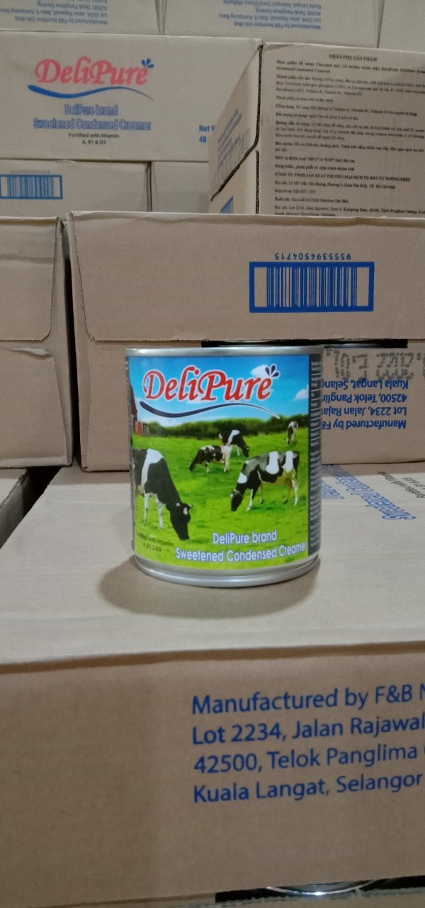 Sữa đặc Delipure nhập khẩu Malaysia - 380g