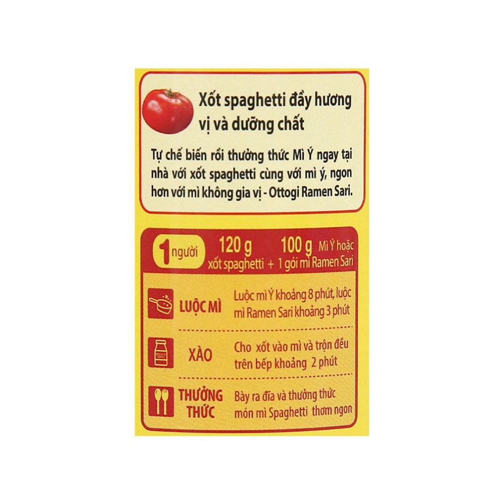 [FREESHIP️] - Xốt spaghetti Ottogi 400g