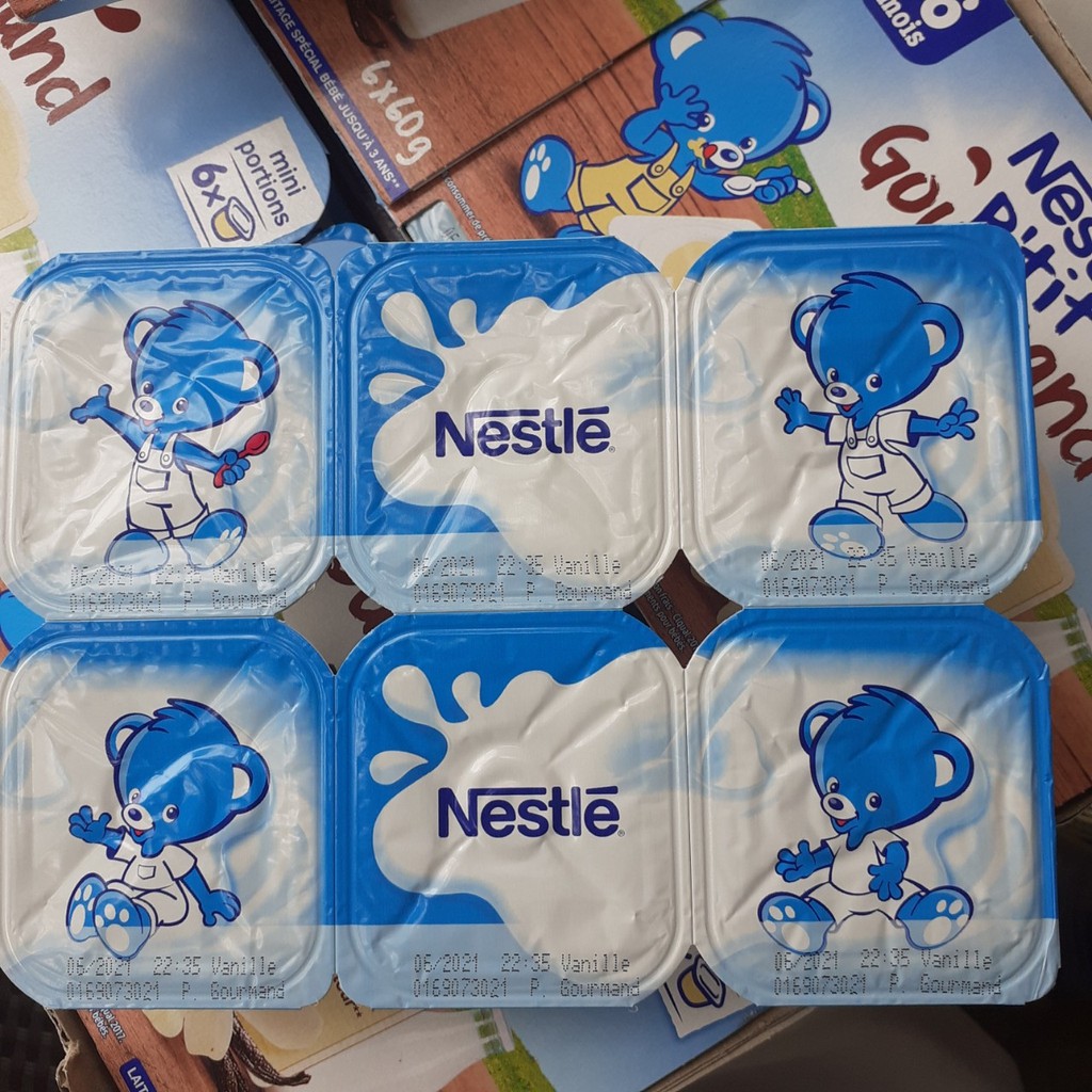 [FREESHIP - MẪU MỚI] Váng sữa Nestle Pháp ( Date mới)