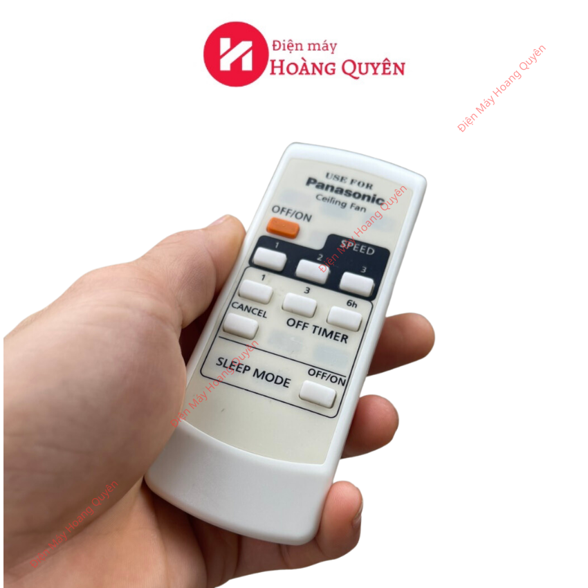 Điều Khiển Remote Quạt Trần Panasonic 4 Cánh-Bảo Hành Đổi Mới