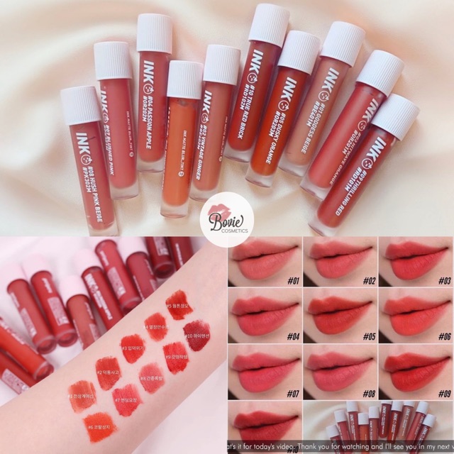 [HCM]Son kem lì Peripera Ink Matte Blur Tint