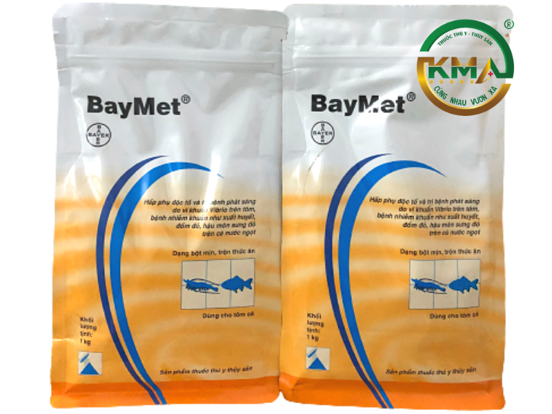 BAYMET  - SẢN PHẨM SỬ DỤNG CHO TÔM, CÁ (GÓI 1KG)