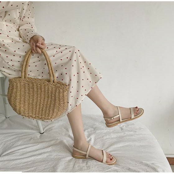 Giày Sandal Đế Bệt Xinh Xắn ( MÃ B18)